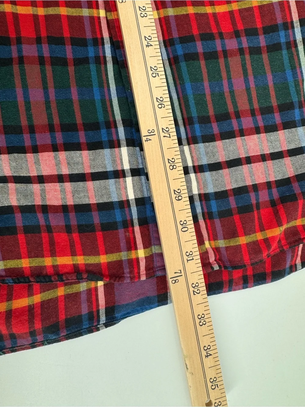 VTG 90s Polo Ralph Lauren Lowell Sport Plaid Flannel Shirt XL Multicolor USA